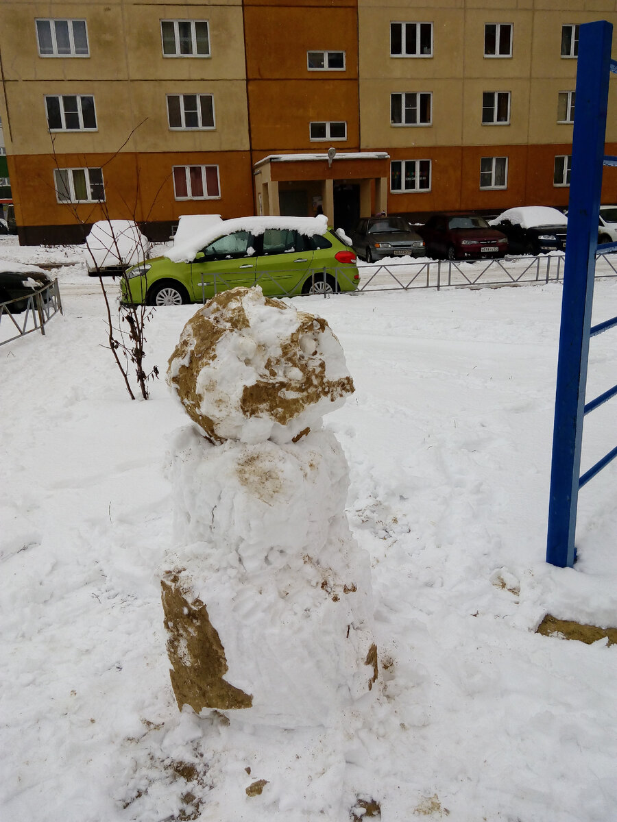 Челябинский снеговик