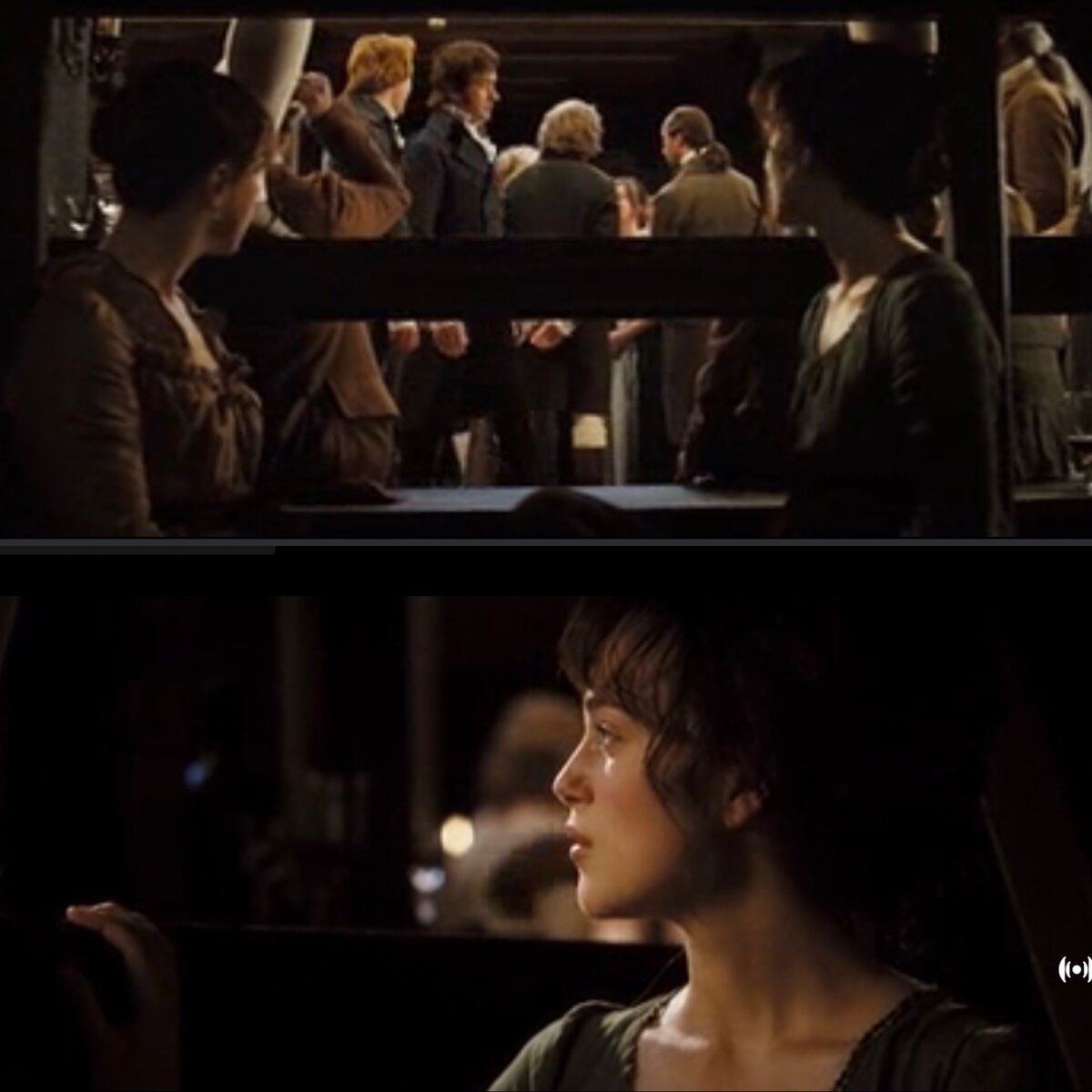 Шарлотта Лукас и Элизабет Беннет. «Гордость и предубеждение» (2005)