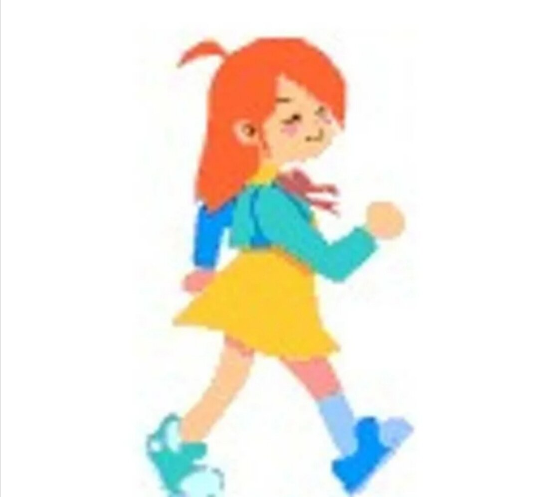 Стильная анимация. Анимированные персонажи. Женская походка анимация. Идущий человек анимация. Одежда для девушки мультипликация.