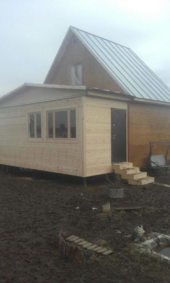 Строительство веранды