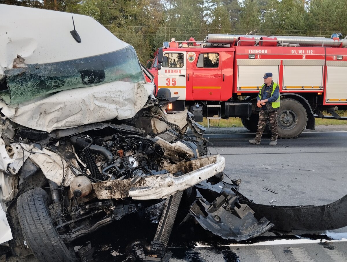 Появились фото массовой аварии в Олонецком районе | Столица на Онего -  новости Петрозаводска и Карелии | Дзен