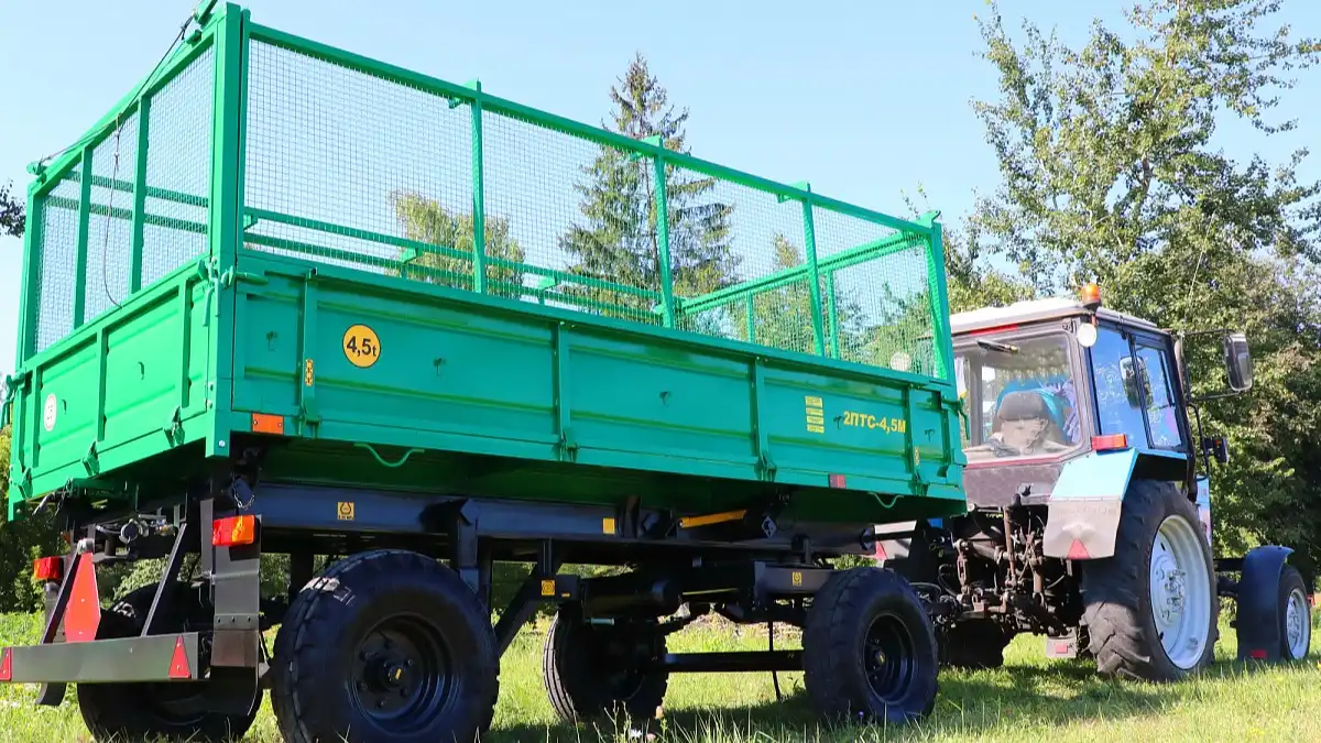 Бобруйскагромаш модернизировал прицеп 2ПТС-4,5М для эффективной перевозки хлопка