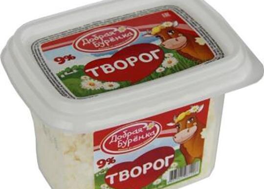 
Творог с растительным жиром и кишечной палочкой