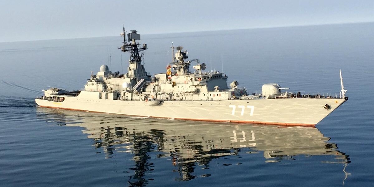 Российский фрегат "Ярослав Мудрый"