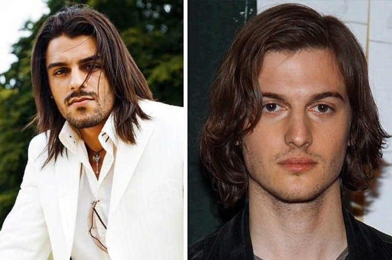 почему у парня длинные волосы