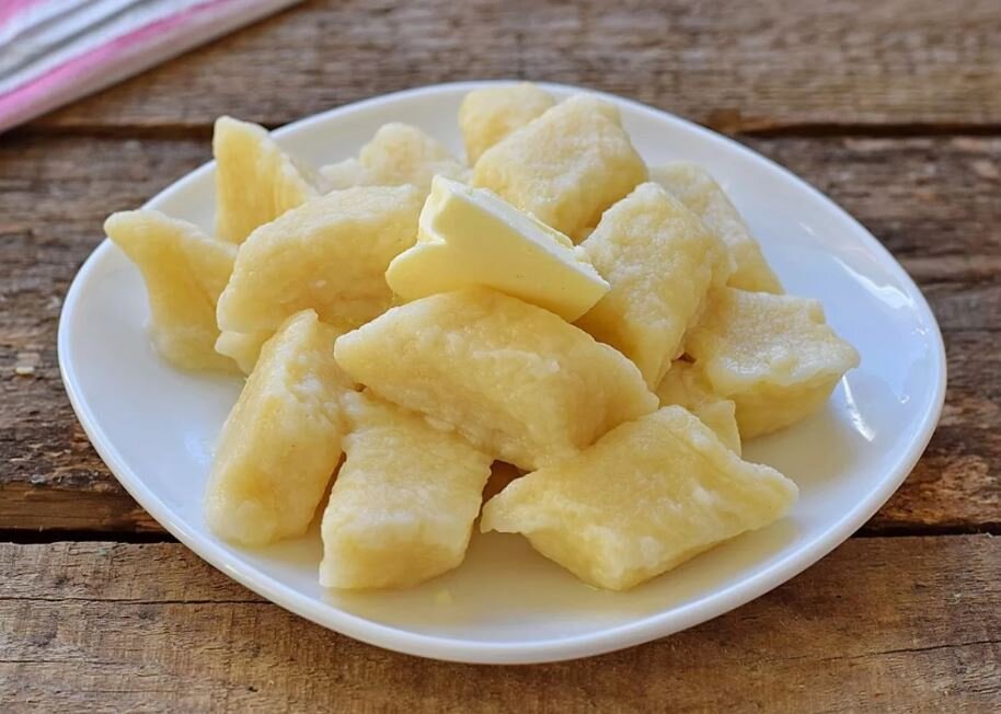 Галушки из творога