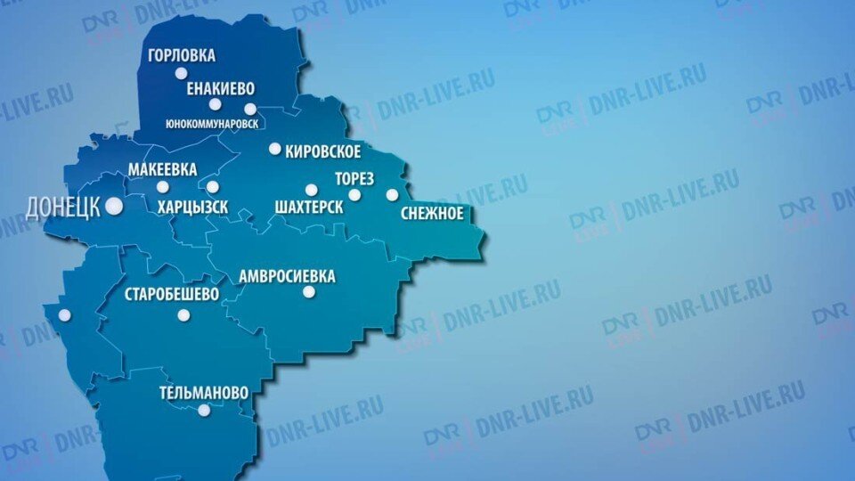 Карта енакиево горловка