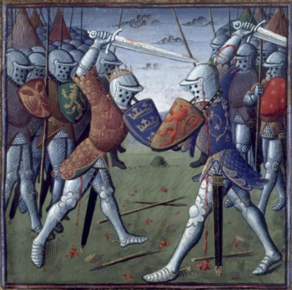  BNF Français 120 Mort le Roi Artu, Folio 490v