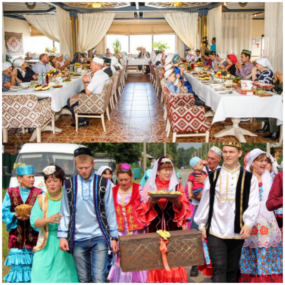 Поздравления с днем свадьбы на татарском языке с переводом на русский