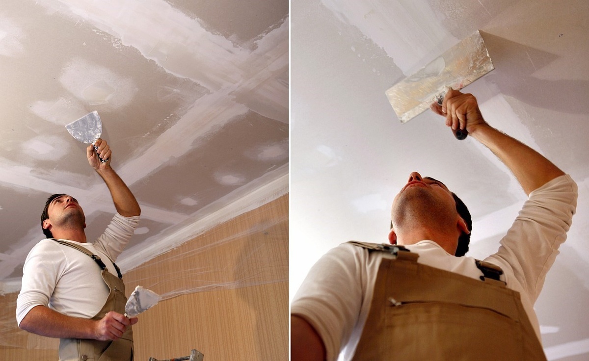 Как покрасить потолок в квартире своими руками