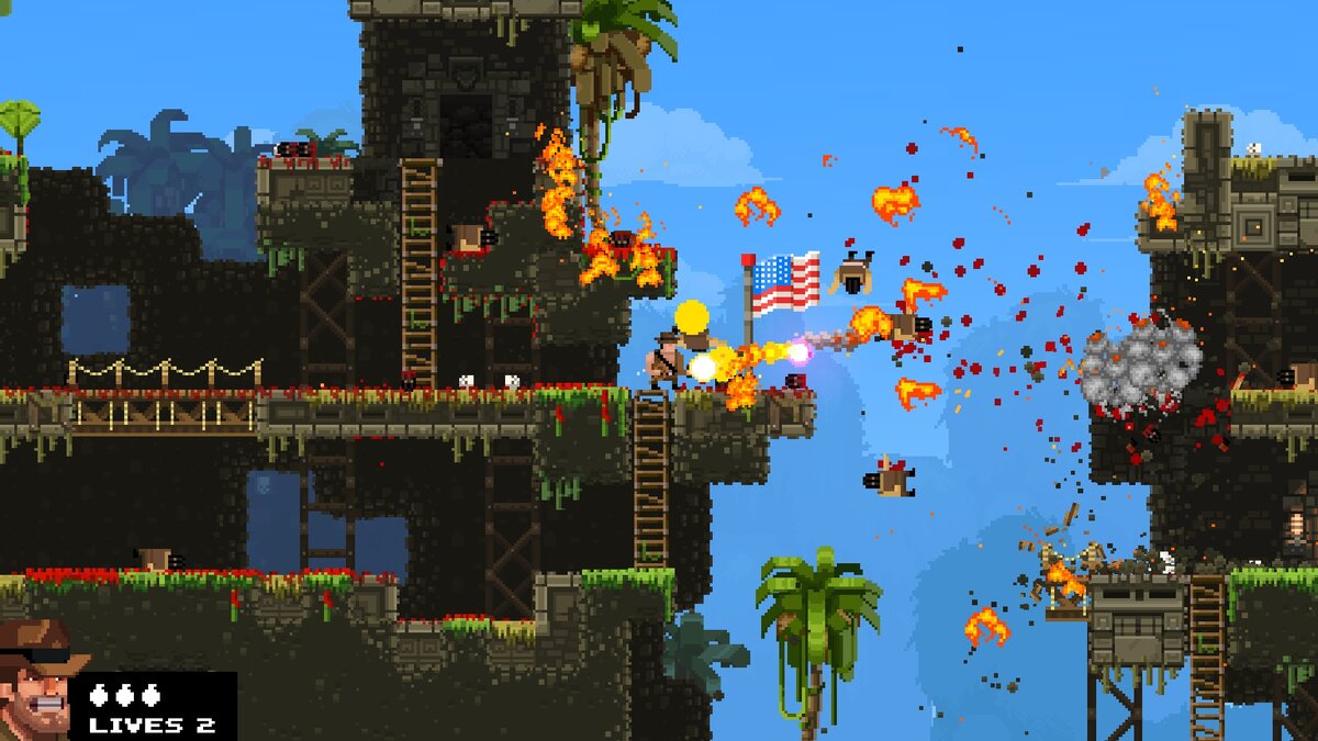 Стоит ли покупать игру Broforce? | Игры и кино | Дзен