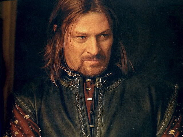 Шон Бин в роли Боромира