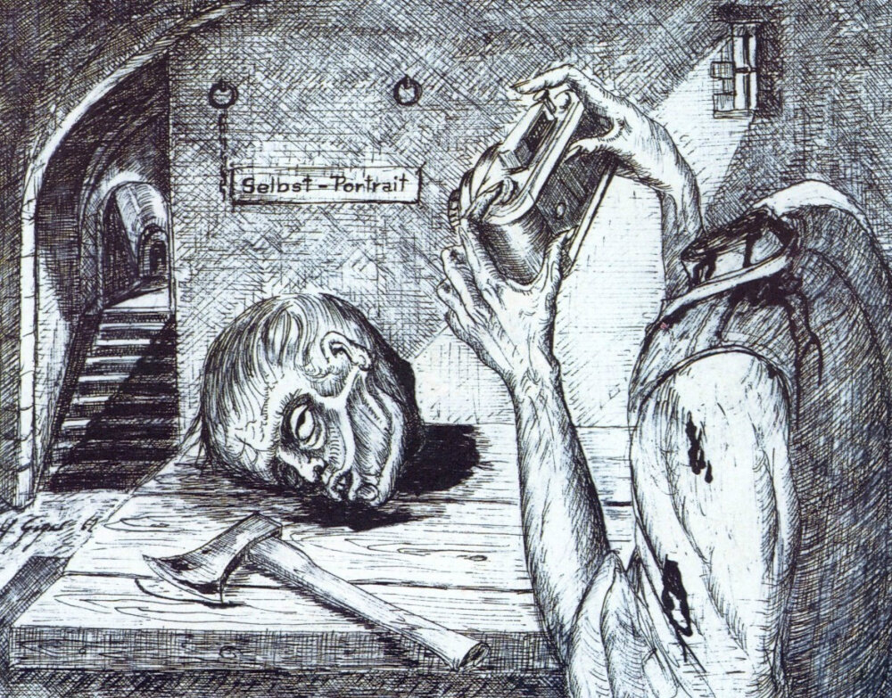 Ганс Гигер - Селфи, 1962 год