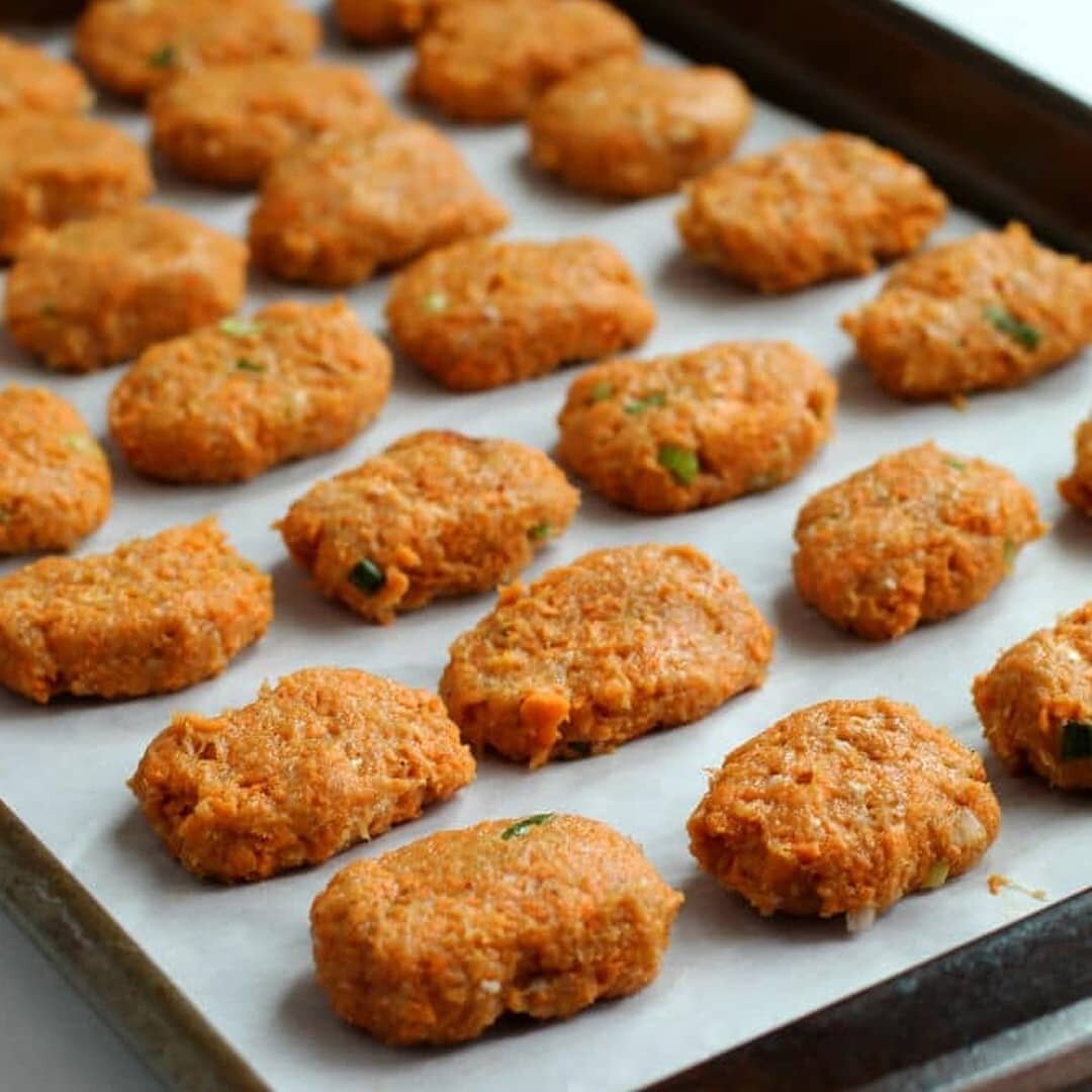 Эти вкусные куриные наггетсы с картофелем идеально подходит для здорового питания как взрослым, так и детям. ⠀ 