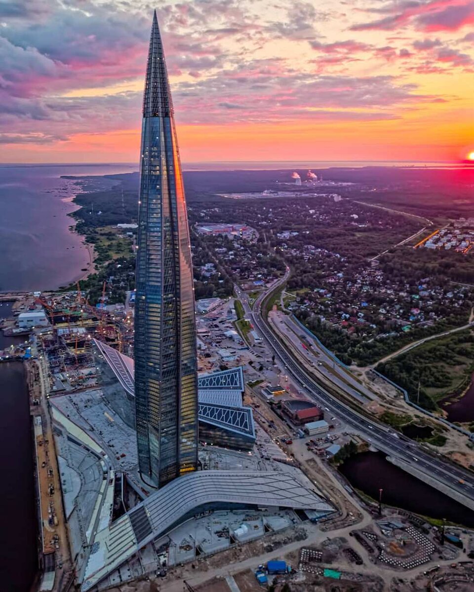 самое высокое здание в европе в санкт петербурге
