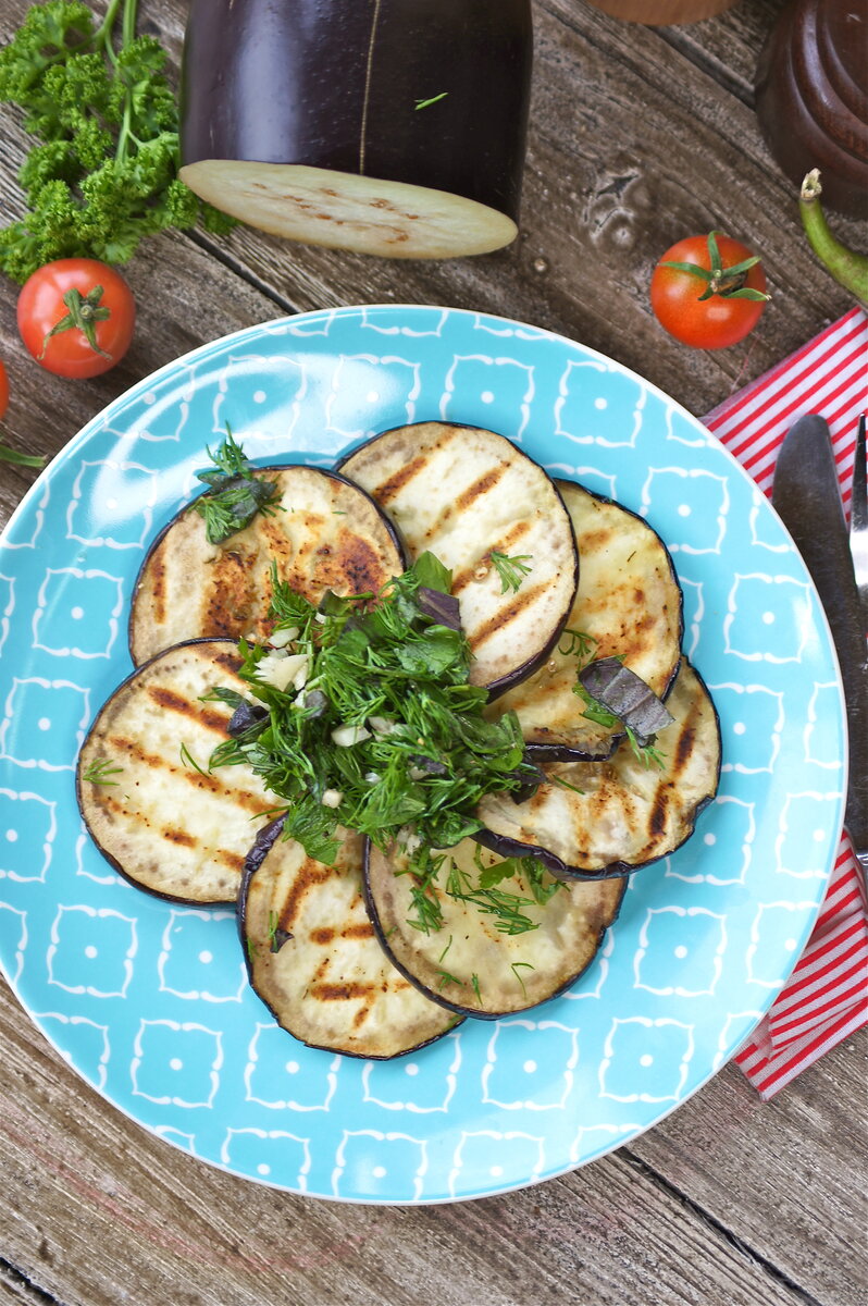 Баклажаны на гриле