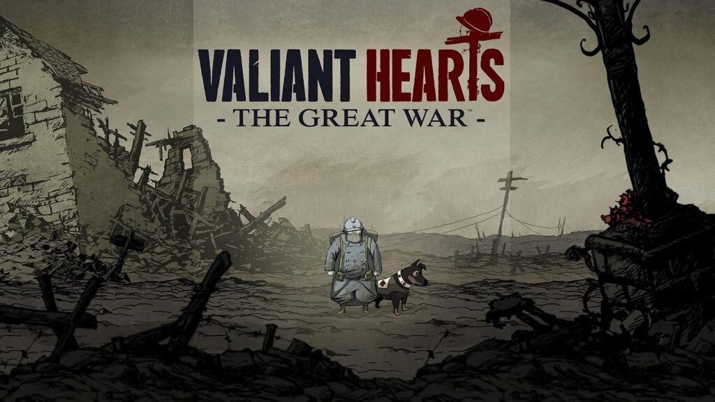 2. Valiant Hearts: The Great War. Помните поговорку, что война никогда не меняется? Да, все верно, она всегда жестока и печальна ко всем. Война не делает различий между богатыми и бедными, праведниками и грешниками. Перед лицом смерти каждый человек одинаков, и это прекрасно демонстрируется в легендарном творении Ubisoft Montpellier, в драматической и трогательной игре Valiant Hearts: The Great War.