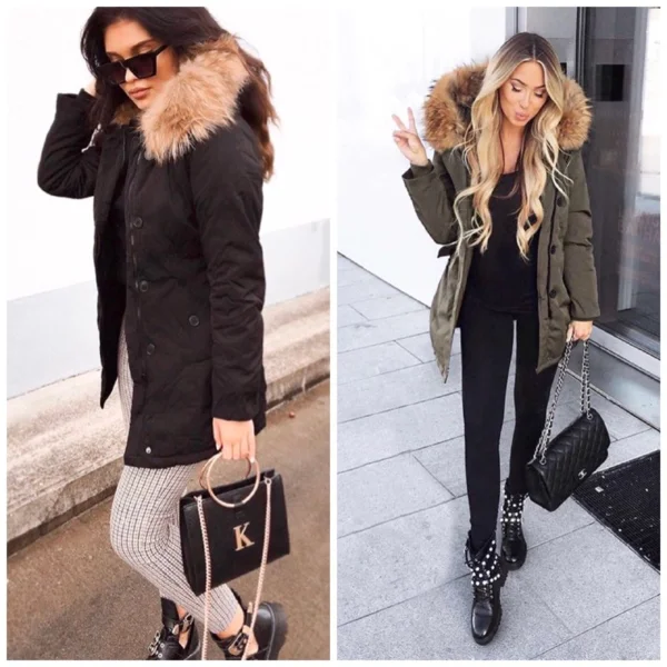 Парки с выглядывающим мехом особенно не актуальны