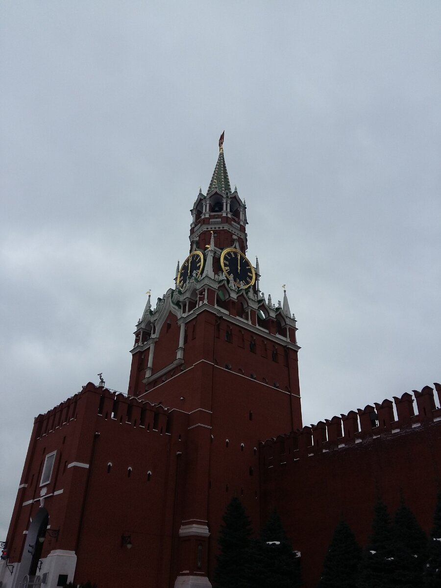 Спасская башня Кремля. Фото автора.