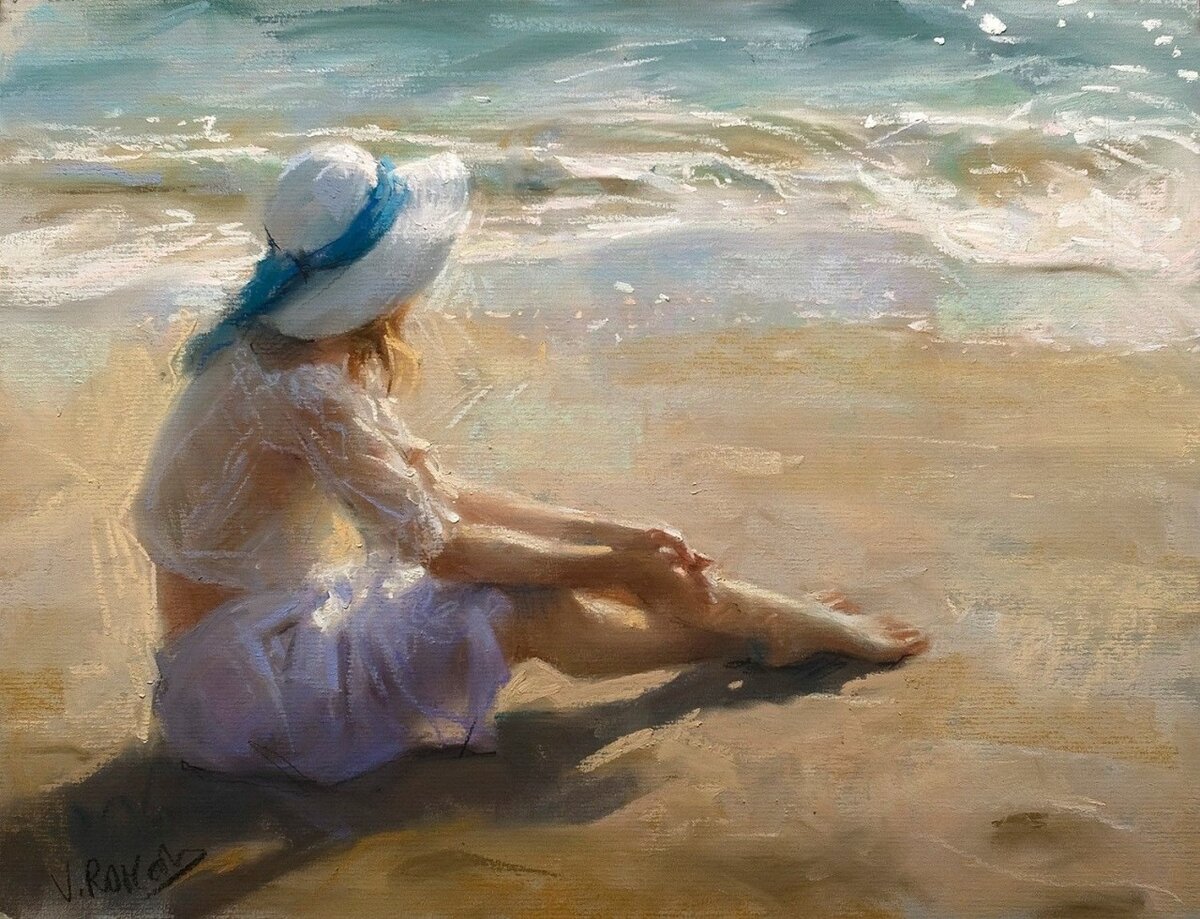 Vicente romero redondo картины