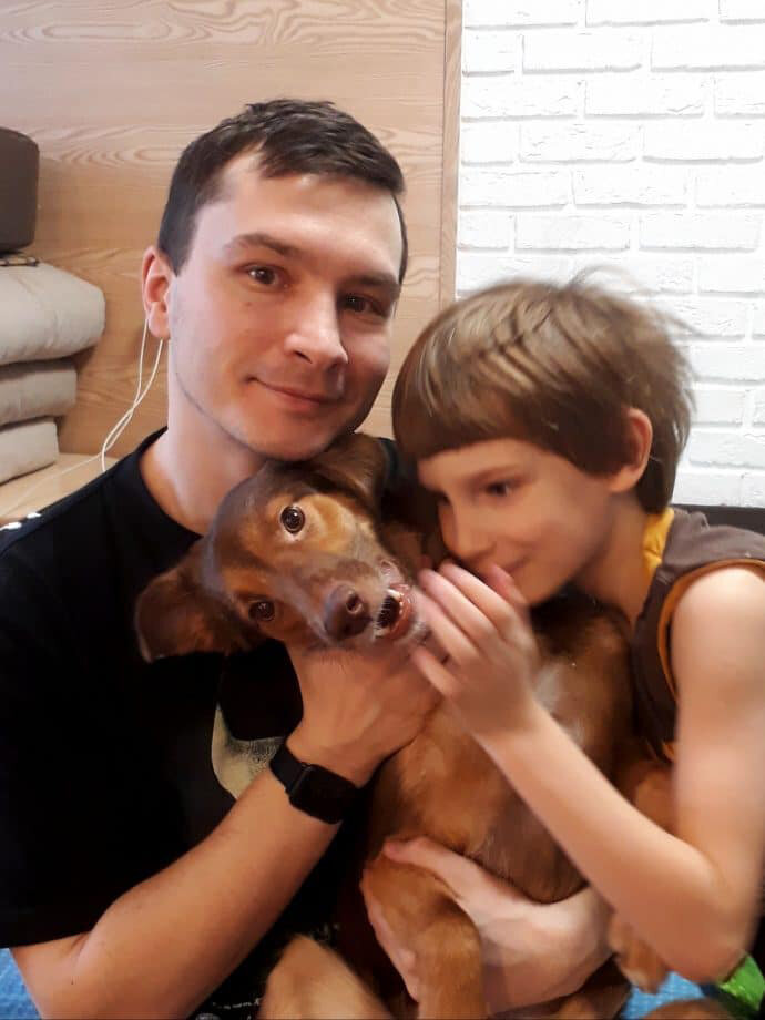 Старшой, со средней и Фредди)