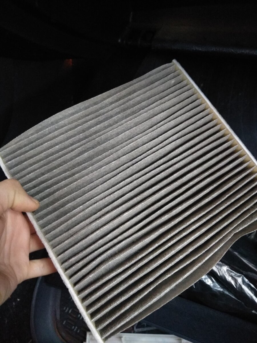 Фильтр загрязнённый