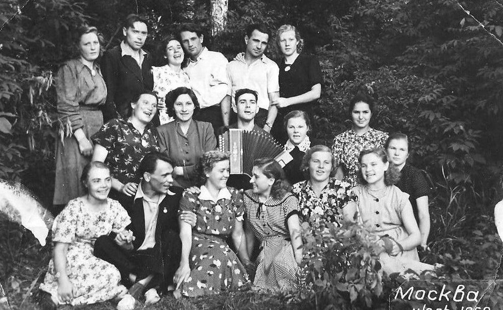 1956 год Москва Измайловский парк. Фото из личного архива