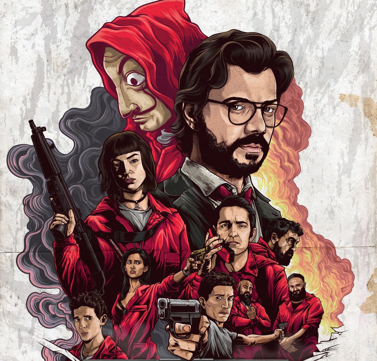 #обзор сериала , #бумажный дом , #краткий обзор 