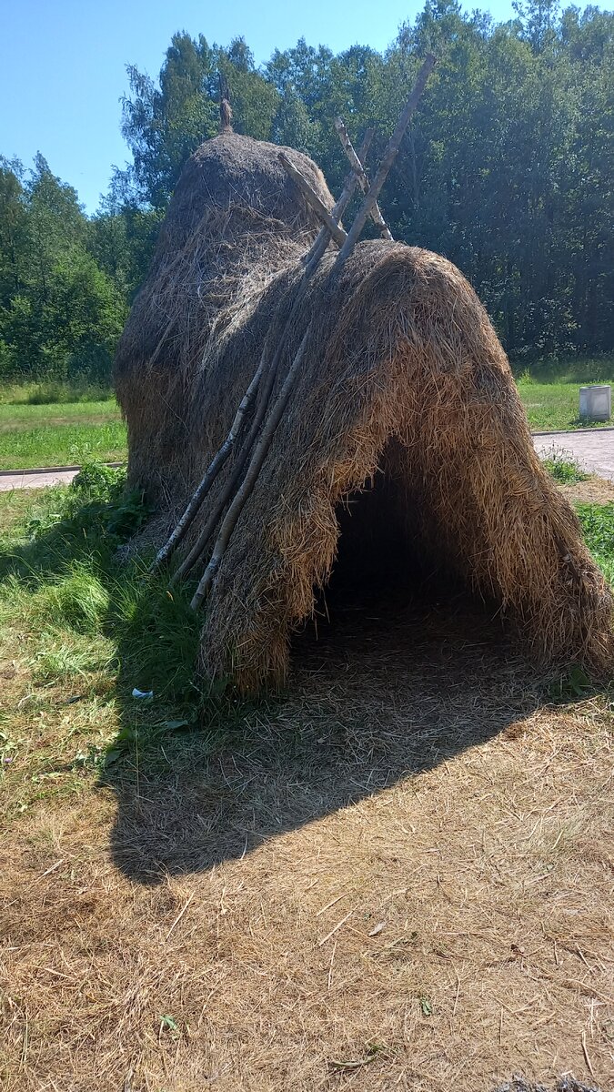 Шалаш ленина в шушенском