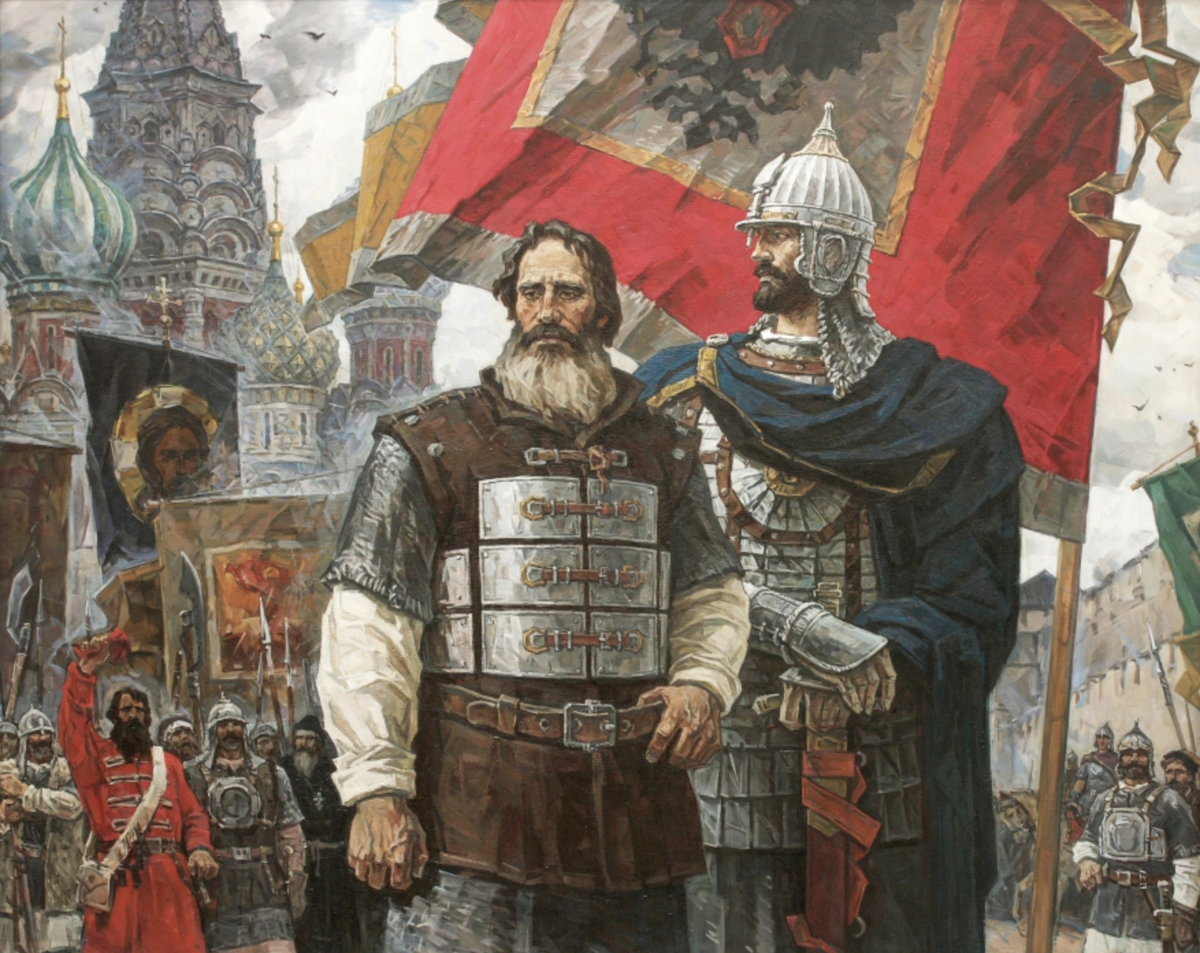 Минин и Пожарский. Освобождение Москвы (правая часть триптиха "За землю Русскую") 