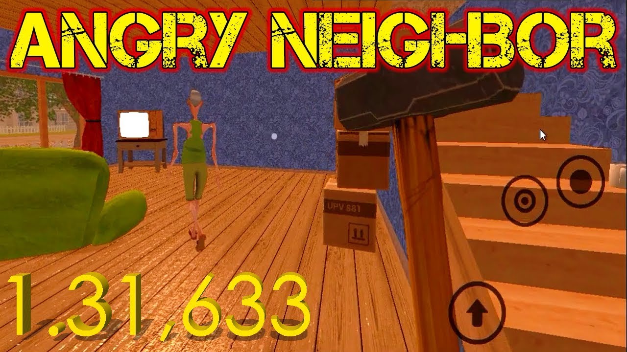 Самое быстрое прохождение злого соседа за 1.31,633 Angry Neighbor 2.2  Android World Record 1.31,633