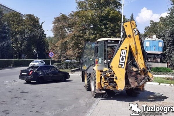 Фото с места конфликта. tuzlovgrad.ru 