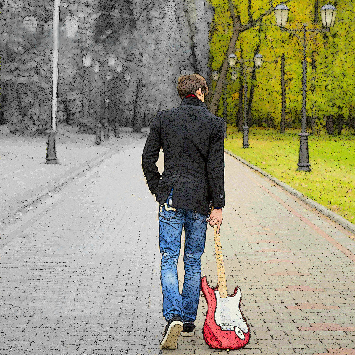 Фото с обложки песни автора