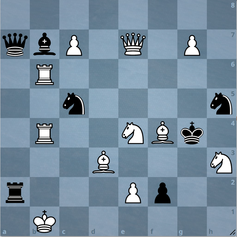 ход белых, мат в 1 ход