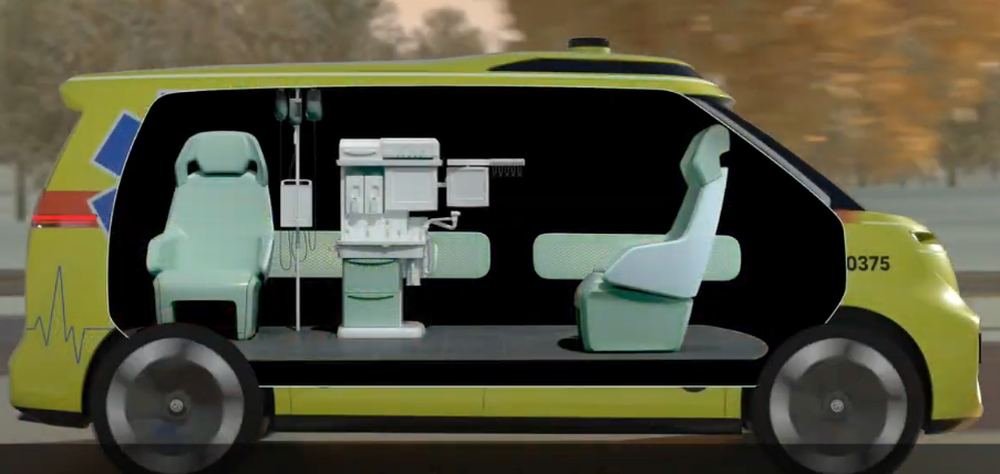 Фото было сделано из ролика на ютуб-канале Volkswagen Nutzfahrzeuge 