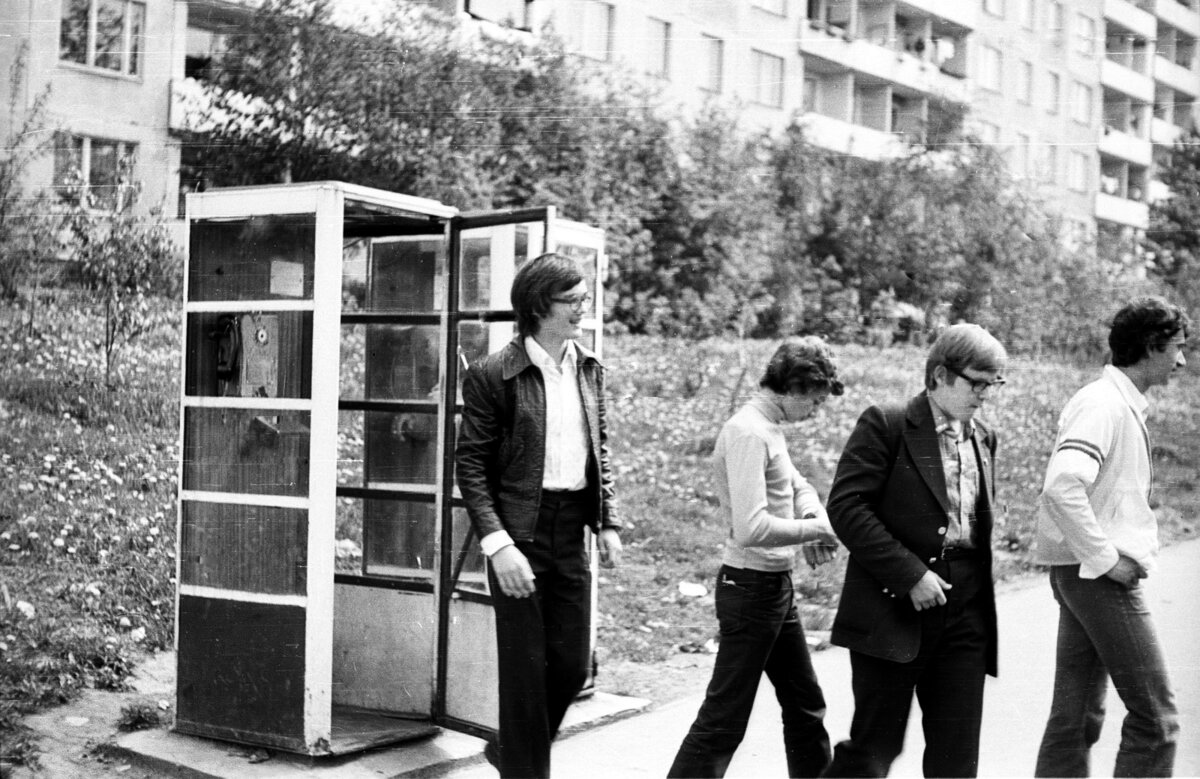 Телефонные будки, Москва, 1981 год. Фото: http://wiki-org.ru/