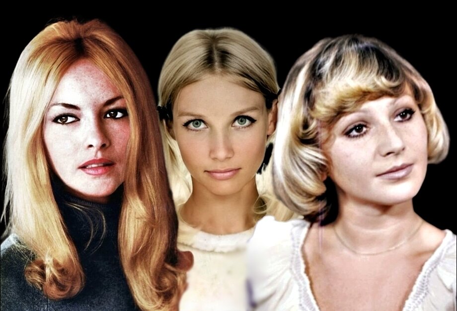 Польские актрисы Барбара Брыльска, Пола Ракса, Малгожата Немирская