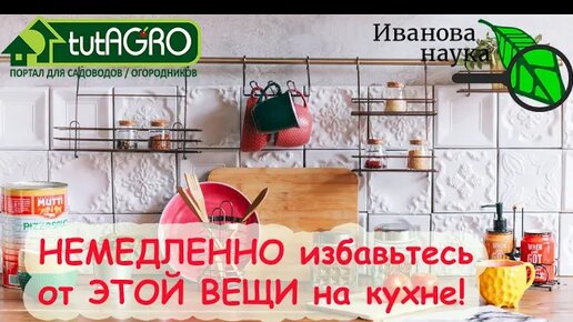 ЗЛЫЕ ВЕЩИ НА ВАШЕЙ КУХНЕ! Уберите ЭТО с кухни НЕМЕДЛЕННО и сохраните свое здоровье!