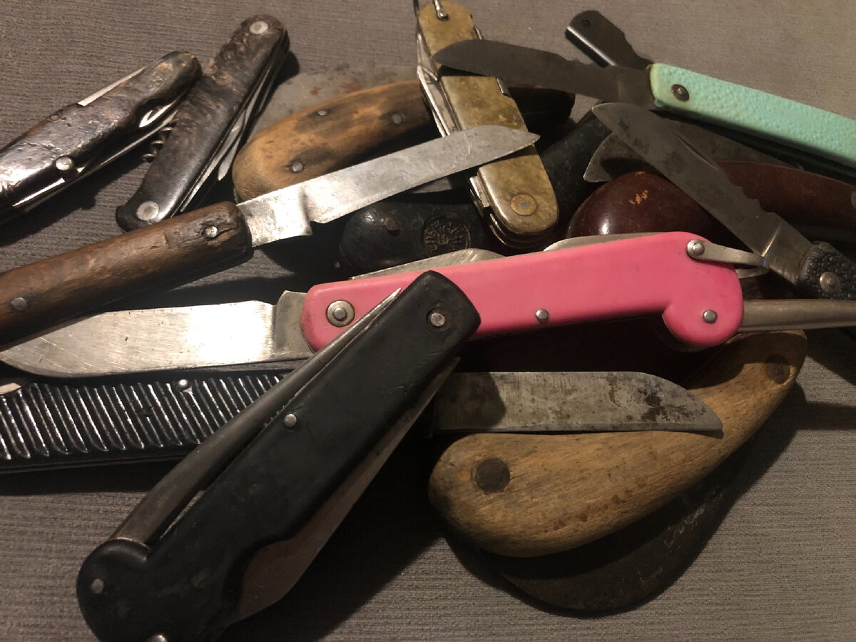 Военные складные ножи России / СССР