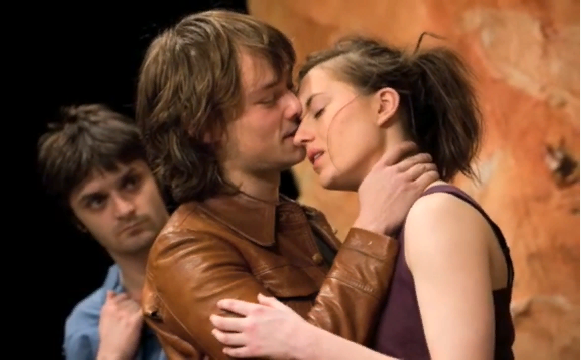 Фрагмент спектакля "ОГЛЯНИСЬ ВО ГНЕВЕ" Джона Осборна