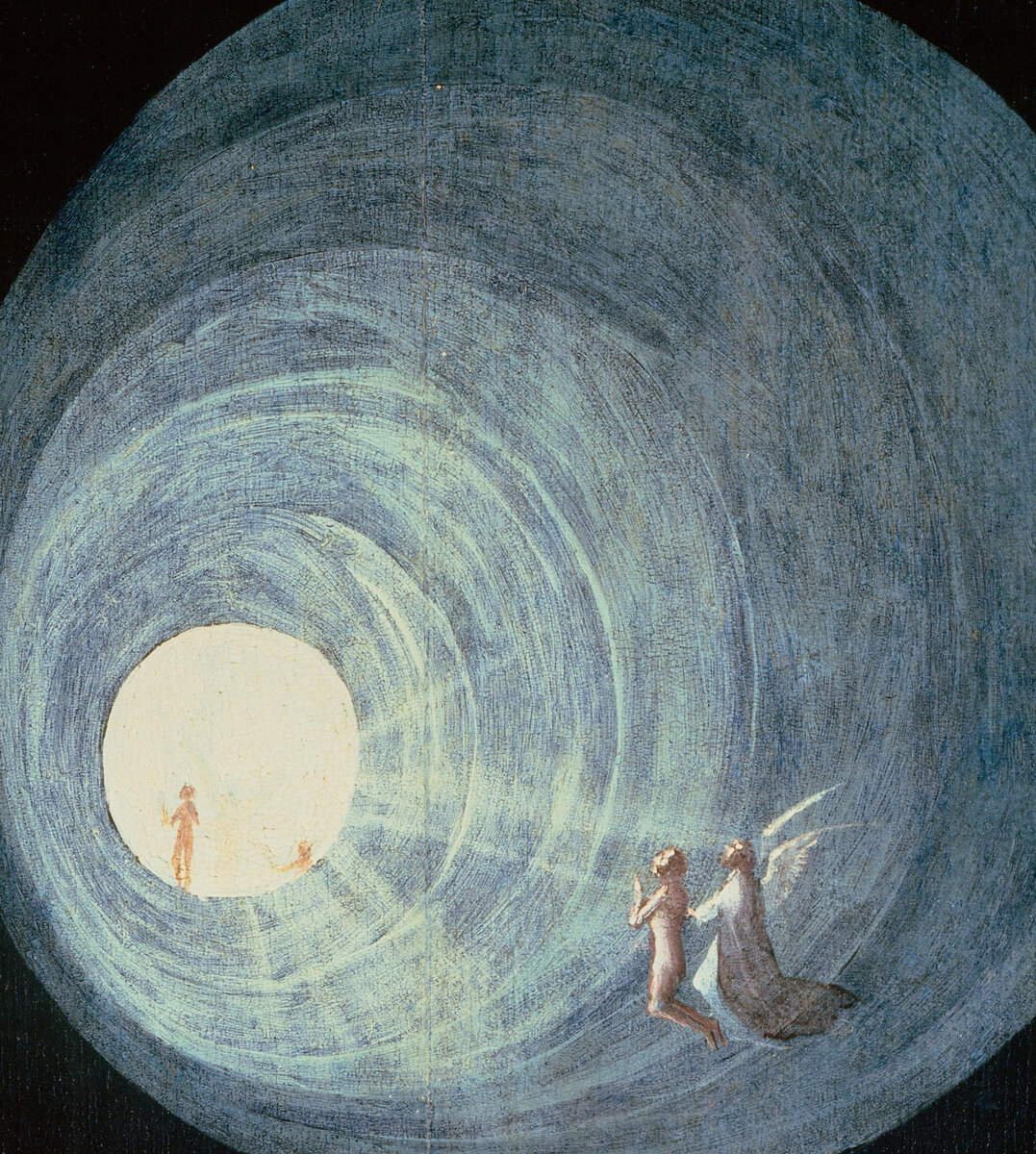 Иероним Босх 1450 - 1516. Вознесение праведников (фрагмент)