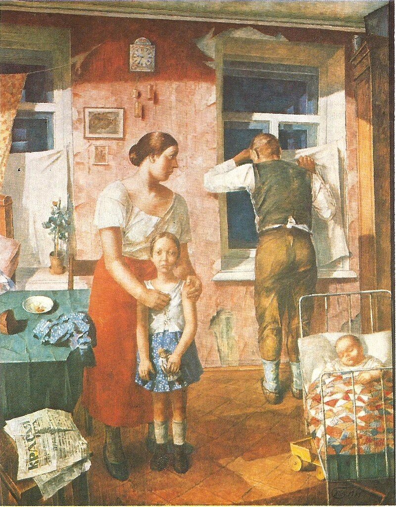 К. Петров-Водкин «1919 год. Тревога» (1934)