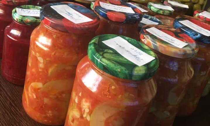 Кабачки по описанному рецепту. Фото автора.