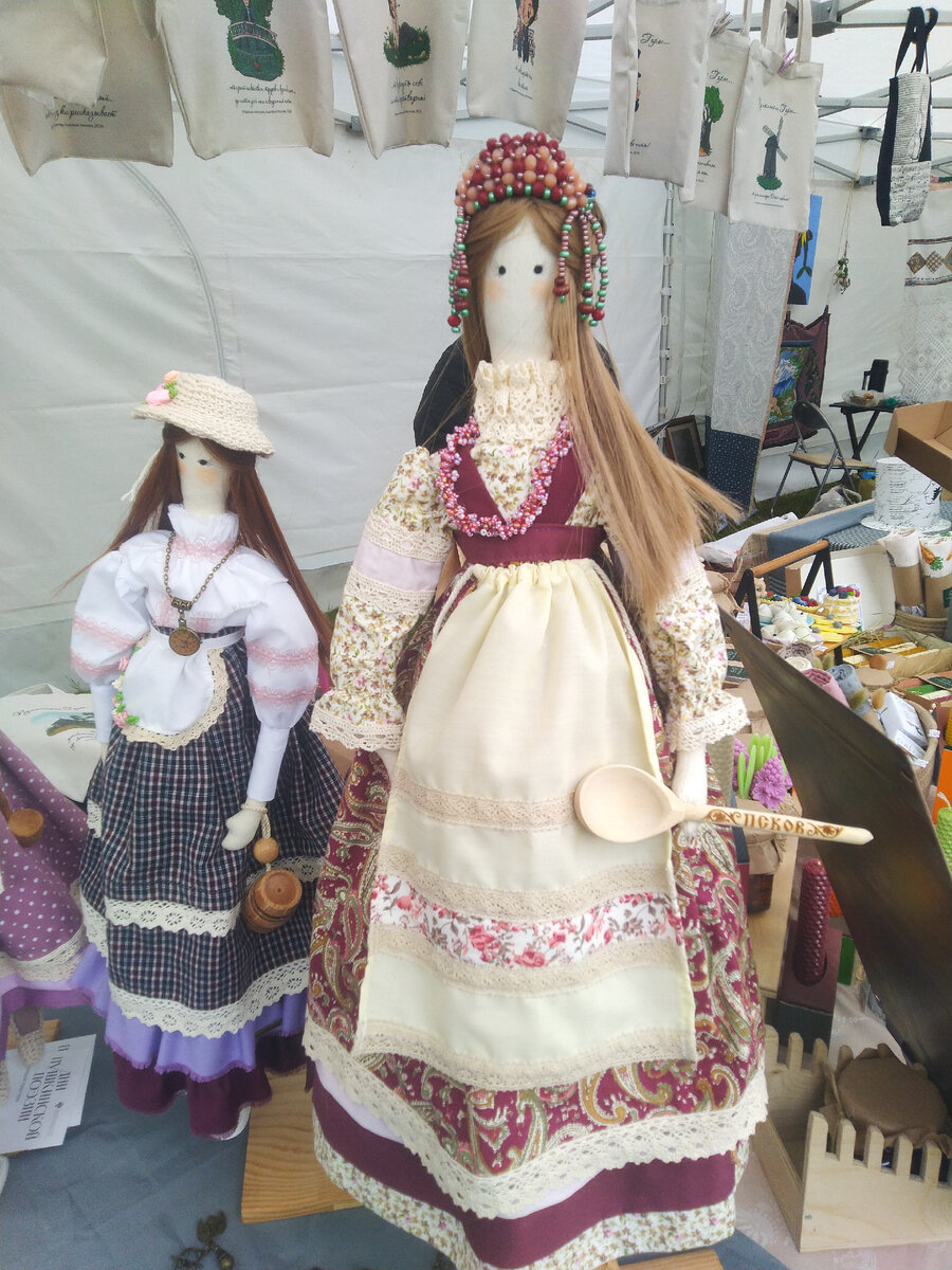 Куклы ручной работы, фото автора 