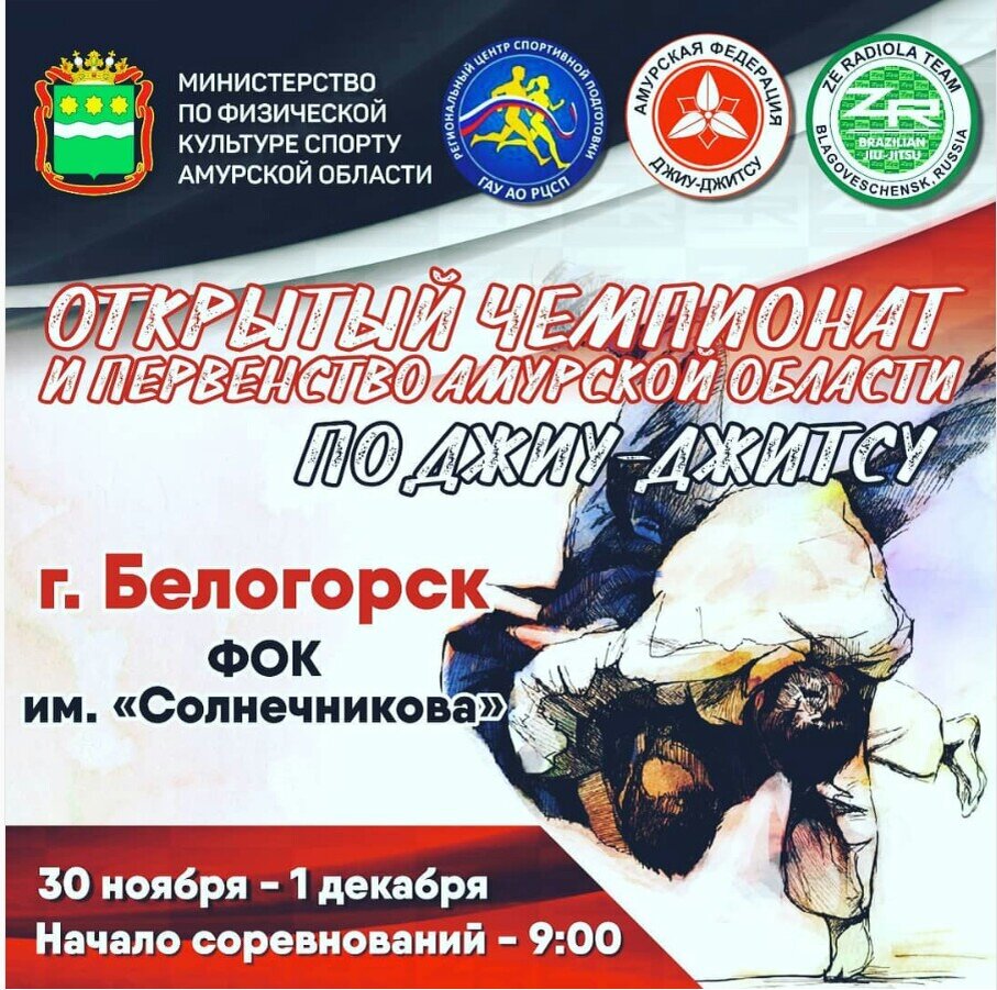 📷Чемпионат и Первенство Амурской области по джиу-джитсу, г. Белогорск 30  ноября 2019 | Андрей Солёнов | Дзен