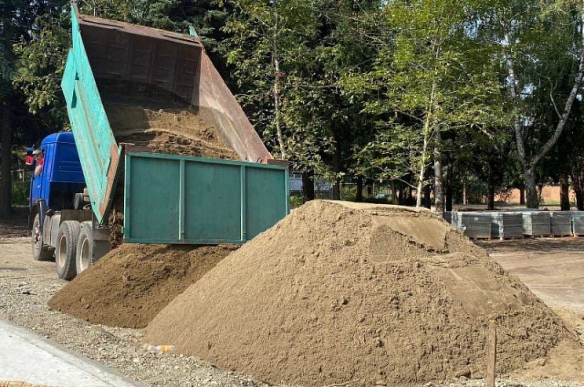    В городе Кореновске Краснодарского края по нацпроекту создают парк