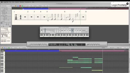 Logic Pro 9. Нотный редактор. БОНУС 2 [Logic Pro Help]