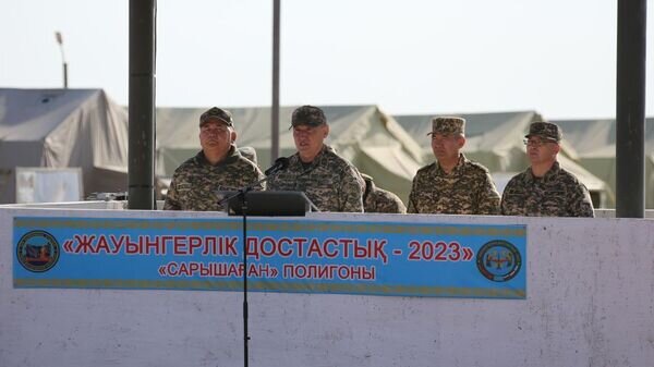    © Photo : Пресс-служба Минобороны Казахстана