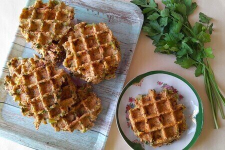 вафли с кабачком