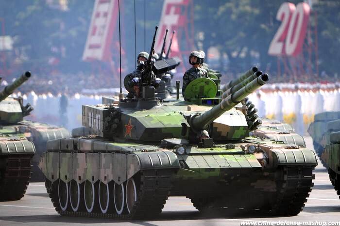 Танк ZTZ-99 имеет высокотехнологичный защитный комплекс JD-9/ Фото: military-informant.com